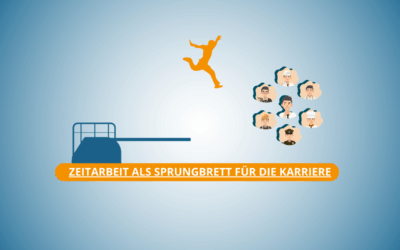 Zeitarbeit als Sprungbrett für deine Karriere